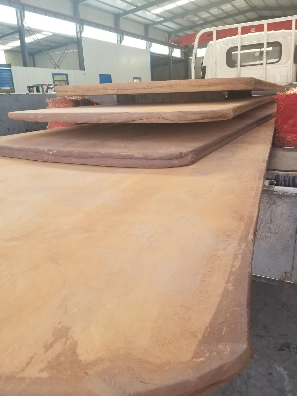 Titanium plate packed in an export wooden case